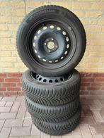 Winterbanden met velg Renault Clio 185/60/15, Gebruikt, 15 inch, Banden en Velgen, Personenwagen