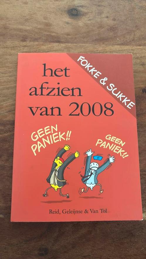 Reid - Het afzien van 2008, Boeken, Stripboeken, Gelezen, Eén stripboek, Ophalen of Verzenden
