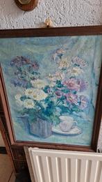 oud schilderij op paneel ? gesigneerd, Ophalen of Verzenden