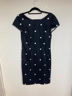 Madeleine jurk donkerblauw witte stippen maat 38, Kleding | Dames, Maat 38/40 (M), Service.nl@madeleine.com, Blauw, Ophalen of Verzenden