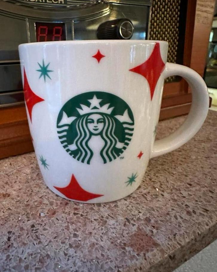 Set van 3 Starbucks bekers ., Huis en Inrichting, Keuken | Servies, Zo goed als nieuw, Kop(pen) en/of Schotel(s), Overige stijlen