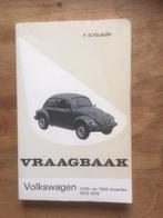 vraagbaak  Volkswagen Kever 1200 -1300  1973 - 1976  161 blz, Auto diversen, Handleidingen en Instructieboekjes, Ophalen of Verzenden