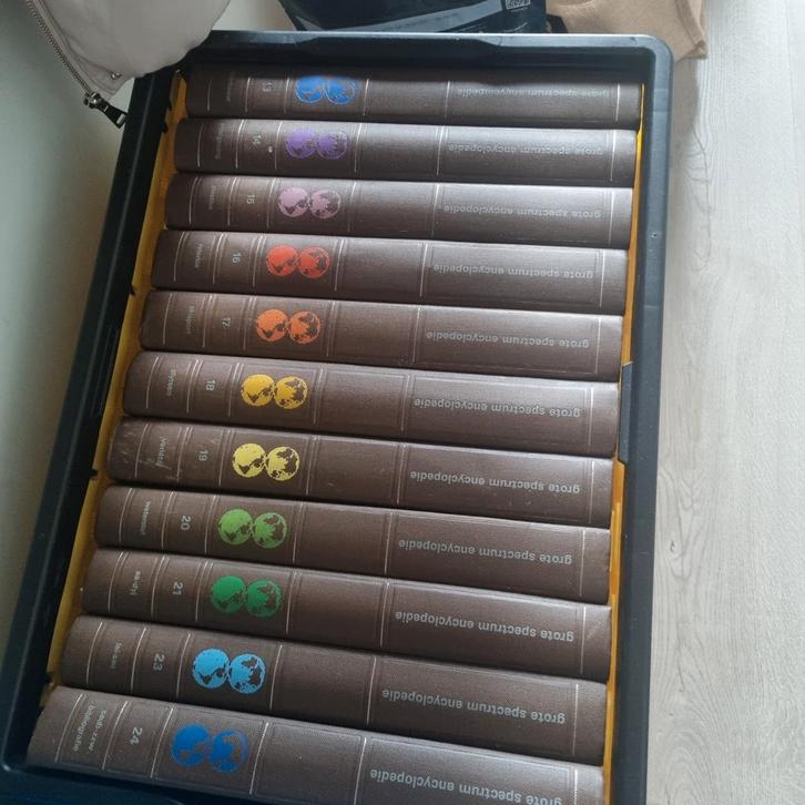 Grote Spectrum Encyclopedie - Complete Set (24 Delen), Boeken, Encyclopedieën, Gelezen, Complete serie, Algemeen, Ophalen of Verzenden