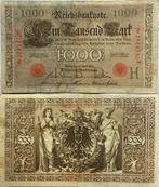 Duitsland Reichsbanknote 1000 Mark 1910 250E, Postzegels en Munten, Bankbiljetten | Europa | Niet-Eurobiljetten, Duitsland, Verzenden