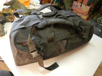 Weekendtas leger 90 liter nieuw model met rugzakbanden Zwart beschikbaar voor biedingen