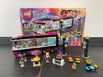 Lego Friends Popster Tourbus 41106 incl. Doos en Boekjes., Ophalen of Verzenden, Zo goed als nieuw