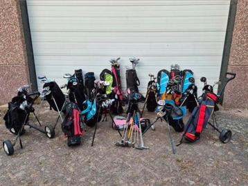 Leuke gebruikte & nw Junior golfclubs & sets voor 6-tot 15jr beschikbaar voor biedingen