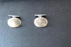 zilveren manchetknopen, Sieraden, Tassen en Uiterlijk, Manchetknopen, Ophalen of Verzenden, Zo goed als nieuw, Zilver, Verguld