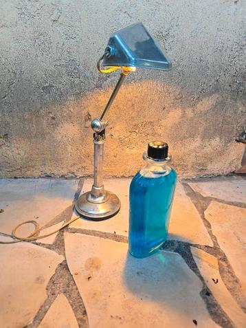 Antieke Franse Art Deco 30S Lampe Piourett - chrome - 30S  beschikbaar voor biedingen