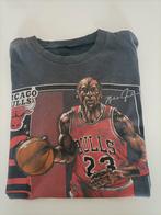 Vintage Michael Jordan Chicago Bulls T-shirt XL, Kleding | Heren, T-shirts, Verzenden, Zwart, Nutmeg Mills, Maat 56/58 (XL)