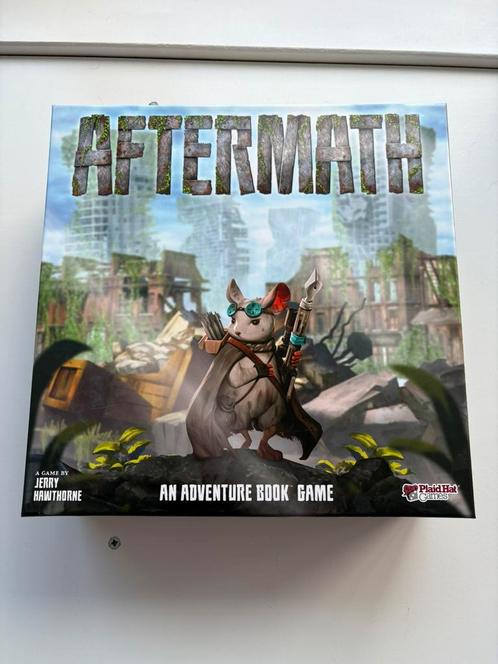 Aftermath bordspel, Hobby en Vrije tijd, Gezelschapsspellen | Bordspellen, Zo goed als nieuw, Een of twee spelers, Drie of vier spelers