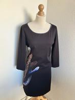 Lizzy&Coco maat XL leuke retro jurk 2625, Kleding | Dames, Jurken, Zwart, Ophalen of Verzenden, Zo goed als nieuw, Knielengte