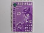Suriname, Postzegel Groene Kruis Met Plaatfout 1965., Ophalen
