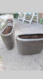 Bloempotten voor binnen, Ophalen, Steen, Minder dan 30 cm, Rond