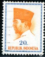 Indonesie 426 - President Soekarno, Postzegels en Munten, Zuidoost-Azië, Verzenden, Gestempeld