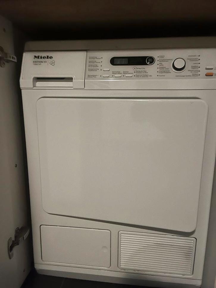 Miele Warmtepompdroger - Energiezuinig!, Witgoed en Apparatuur, Wasdrogers, Gebruikt, Condens, Voorlader, 6 tot 8 kg, 85 tot 90 cm