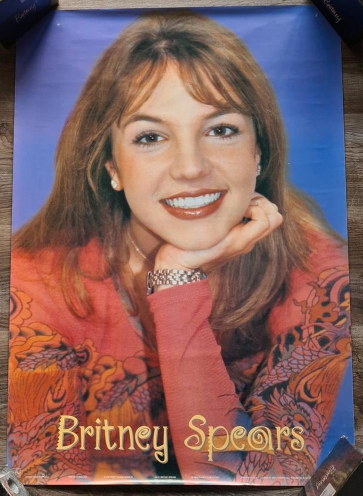 7 Grote Britney Spears Posters - Muziek Icoon, Verzamelen, Posters, Zo goed als nieuw, Muziek, Deurposter of groter, Rechthoekig Staand