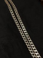 Zilveren cuban ketting 925, Ophalen of Verzenden, Zo goed als nieuw, Goud