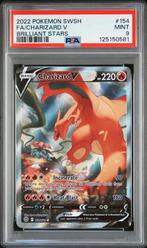 Charizard V 154 PSA 9, Ophalen of Verzenden, Zo goed als nieuw