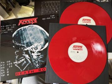 Accept - Death Row 2lp, rood vinyl, nieuw/geseald beschikbaar voor biedingen
