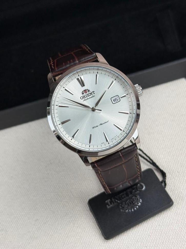 Orient - Symphony III Date Automatic - RA-AC0F07S, Sieraden, Tassen en Uiterlijk, Horloges | Heren, Nieuw, Polshorloge, Overige merken