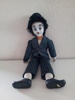 Een Leuke Porseleinen Pop van CHARLIE CHAPLIN, Ophalen of Verzenden, Gebruikt, Pop