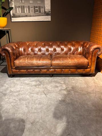Chesterfield 3 zits Bank & Clubfauteuil Ralph Lauren beschikbaar voor biedingen