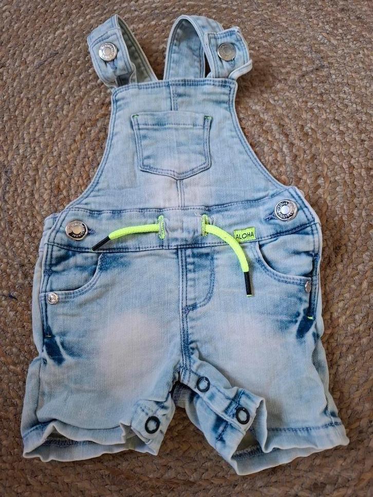 Een leuke en stoere tuinbroek zomer van Dirkje - mt 74, Kinderen en Baby's, Babykleding | Maat 74, Zo goed als nieuw, Jongetje of Meisje
