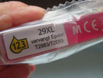 Nieuwe cartridge 29XL magenta rood voor Epson T2983/T2993 beschikbaar voor biedingen