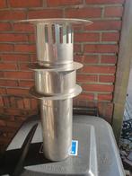 Dakdoorvoer 130 mm, Afvoer, Pvc, Ophalen of Verzenden, Zo goed als nieuw