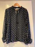 Blouse Maison Hotel maat L, Kleding | Dames, Verzenden, Zo goed als nieuw, Maat 42/44 (L), Blauw
