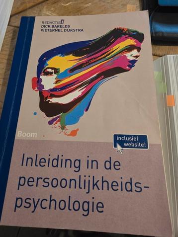 Dick Barelds - Inleiding in de persoonlijkheidspsychologie beschikbaar voor biedingen