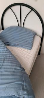 Prima bed spiraalbodem zwart VANDAAG GRATIS, Huis en Inrichting, Ophalen, 90 cm, Eenpersoons, Metaal