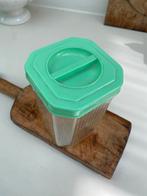 Vintage Jaren 60 Voorraadbus - Mintgroene Dop, Ophalen of Verzenden, Gebruikt