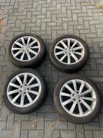 Winterbanden conti (6-7mm) + Velgen Dijon 17 inch VW Golf 7, Ophalen, Gebruikt, Banden en Velgen, 17 inch