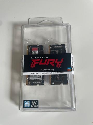 Kingston fury 32GB (2x16GB) beschikbaar voor biedingen