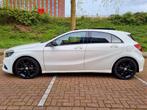 Mercedes A-Klasse A160 AMG Line met 180PK en Pano, Te koop, Geïmporteerd, 5 stoelen, 1270 kg