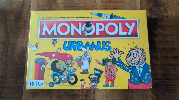 Monopoly Urbanus - Nieuw in Verzegelde Verpakking!, Hobby en Vrije tijd, Gezelschapsspellen | Bordspellen, Nieuw, Drie of vier spelers