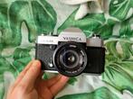 Yashica electro AS + vivitar 35mm lens analog camera, Audio, Tv en Foto, Fotocamera's Analoog, Ophalen of Verzenden