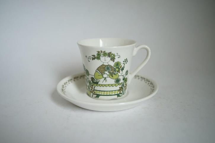 vintage figgjo kopje turi-design market, made in norway, Huis en Inrichting, Keuken | Servies, Gebruikt, Kop(pen) en/of Schotel(s)