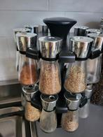 Cole & Mason Kruidencarousel - 20 Potjes, Huis en Inrichting, Keuken | Keukenbenodigdheden, Ophalen of Verzenden, Gebruikt