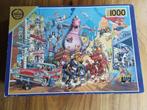Puzzel Falcon Mayhem in movieland 1000 stukjes, Ophalen of Verzenden, 500 t/m 1500 stukjes, Zo goed als nieuw, Legpuzzel