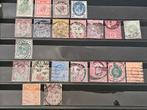 leuk kaveltje zegels Engeland hoge catalogus waarde 240 euro, Ophalen of Verzenden, Gestempeld