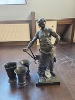 Bronzen beeld, Ophalen