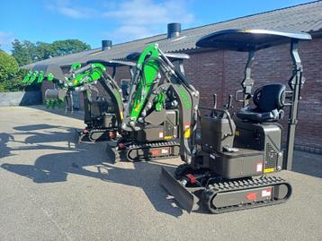 WCM minigraver 1300 kilo beschikbaar voor biedingen