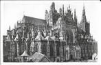 's-Hertogenbosch, Den Bosch, Basiliek St. Jan, Verzamelen, Ansichtkaarten | Nederland, Verzenden, 1940 tot 1960, Gelopen, Noord-Brabant