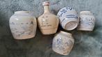 5 antieke Gemberpotten Soda Japan, Antiek en Kunst, Ophalen of Verzenden