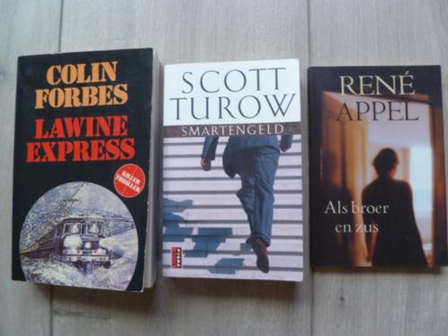 3 Trillers: Smartengeld, Lawine express en Als broer en zus., Boeken, Thrillers, Gelezen, Ophalen of Verzenden