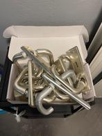 Partij deurklinken en sloten, Doe-het-zelf en Verbouw, Hang- en Sluitwerk, Ophalen, Gebruikt, Overige materialen, Klink of Kruk