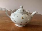 Klassieke Theepot met Bloemenmotief, Huis en Inrichting, Ophalen, Keramiek, Overige typen, Zo goed als nieuw